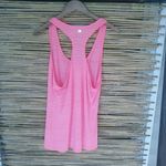 Ideology  L Pink Long Racer Back Tank Top Photo 2
