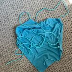 Open back going out top Blue Photo 1