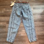 Bugle Boy Vintage  Jeans Womens Size 26 Blue Acid Wash Parachute Denim Pants 80s Photo 1