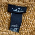 Rue 21 mustard yellow fall sweater Photo 5