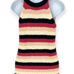 J.Crew | XS | Multi-Color Striped Sleeveless Knitted Cotton-Blend Sweater Tank Photo 6