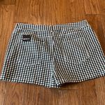 Forever 21 NWT black and white checkered high rise shorts 18 Photo 8
