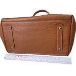 Dooney & Bourke Camel Brown DILLEN Crossbody Satchel Leather Handbag Photo 9