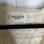 Tuckernuck Allison New York Cream Lace Boho Prairie Dress Tiered Romantic medium Photo 2