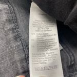 Madewell Washed Gray Stovepipe Raw Hem Cropped Jeans Photo 7