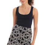 Allison New York Grace Skirt Black And White Geo Size Large Photo 0