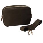 626 x Marissa Leigh Signed Camo Denim Crossbody Bag Detachable Adjustable Strap Green Photo 0