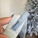 SKIMS  Cotton Rib Plunge Bralette in Mineral Green NWOT Photo 4