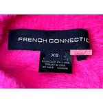 French Connection Edith Side Split Jumper Bright Prosecco Pink Fuzzy Teddy Hot Photo 6