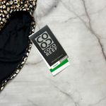 Coco reef  Animal Print/Black Reversible Fold Over High Waist Bikini Bottom L New Photo 3