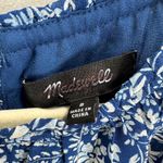 Madewell Smocked Halter Midi Dress Floral Blue Ditsy Cottagecore Fairy US 8 NWT Photo 8