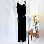 Ted Baker  Nellieh Wide Leg Velvet Jumpsuit
Silver Tone Chain Belt Sz 4 (10)🧡 Photo 3