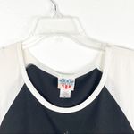 JUNK FOOD 100% Cotton Two Tone Sleeveless Wonder Woman Graphic Tee, Size Medium Photo 4