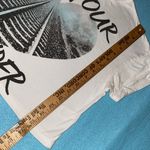 Rebellious One   let your heart wander crop short sleeve top size M Photo 6