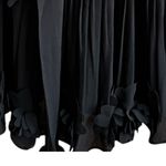 Alex Marie NWT Midnight Fantasy Pleated Sleeveless 3D Flower Hem Dress. … Photo 6