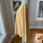Time and Tru Butter Yellow Oversized Crewneck Sweatshirt Size XL Photo 6