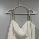 Mac Duggal 55706 Embellished Strap Gown White 6 Photo 2