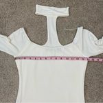 Naked Wardrobe  Choker Midi Dress White M Photo 4