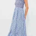 MILLE GARDEN DRESS IN CONDESA FLORAL size medium new with tags Blue Photo 0