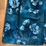 Liz Baker  Teal Floral Maxi Skirt 14 Photo 5