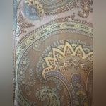 Lafayette 148  New York Button Up Short Muted Paisley Silk Long Sleeve Blouse 6 Photo 5