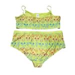 Disney  Store Mickey Mouse Two Piece Swimsuit Bikini Set UPF 50+ Women's Size‎ 3X Photo 2