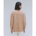 Everlane The Cozy-Stretch Pullover Sweater in Tan XS Photo 7