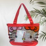 Hello Kitty  Loungefly Transparent Red Tote Bag Photo 1