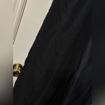 ASOS  black Puff Sleeve Tie Front Jumpsuit Size 00 Photo 5