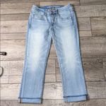 American Eagle  Outfitters Artist Crop Women's Blue Jeans Photo 2