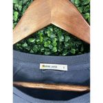 Marine layer  Blue Oversized Crewneck Long Sleeve Size Small Photo 2