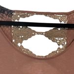 POL  Tan Backless Tiered Mini Dress with 3/4 Sleeves‎ Photo 1