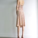 EXPRESS Vintage Y2K‎ Back Tie Spaghetti Strap Dainty Floral Slip Sun Dressn Floral Fall Photo 2