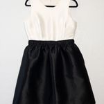 Kate Spade Cream & Black Silk Blend Las Vegas Swift Dress Size 6 Photo 2