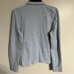 Tommy Hilfiger Women’s Blue & White Striped Jacket w/ Signature Buttons Medium Photo 8