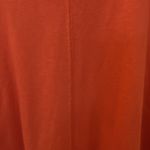 Free People  Beach Coral Long Sleeve Low Back Casual Oversized Frayed Edge Size S Photo 7