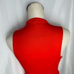 Naked Wardrobe  orange Sleeveless Women's crop Top NWT medium Photo 2