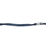 VTG 90s Equestrian Western Horse Silver Studded Braided Black Leather Belt Size M Photo 4