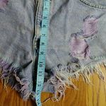 Levi's Vintage  550 distressed jean shorts with raw Photo 5