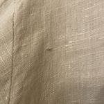 Flax  Light Yellow Linen Blazer Size Medium Photo 2