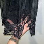Frederick's of Hollywood Frederick’s of Hollywood Black Sheer Babydoll Negligee – Size XL Nightie Photo 6