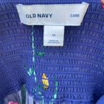 Old Navy  royal blue floral mini dress Photo 3
