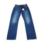 Levi's  Premium Selvedge 501 High Rise Dark Wash Blue Jeans Women's Size 25 x 30 Photo 1