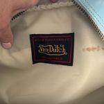 Von Dutch Y2K  Baby Blue Pink Bowling Bag Duffel Purse Pocketbook Handbag Satchel Photo 2