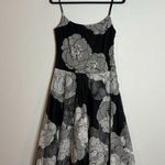 BCBGMAXAZRIA Y2K Vintage BCBG MaxAzria black and white beaded tulle dress Photo 0