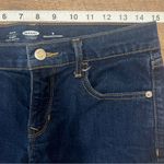 Old Navy Denim Shorts Women Size 4 Fitted Roll Up Dark Wash Basic Simple Concert Photo 2