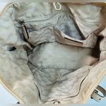 MICHAEL KORS MK Signature Jet Set Travel CARRYALL TOTE Bag Oyster Patent Leather Tan Photo 10