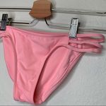 Melissa Odabash pink lattice side cut out bikini swim suit bottoms size 2 Photo 2