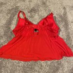 Hush Intimates Babydoll Top SIZE M Red Size M Photo 4