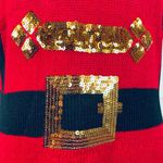 it's our time It’s Our Time Soldier Knit Sweater Dress Red White Size Large Photo 7